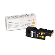 XEROX Toner Cartridge, 1000 Page, Yellow 106R01629